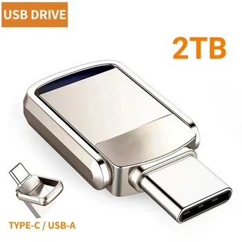 Prenosné U Disku 2TB 512 gb diskom 1 tb rozhranie USB 3.0 Typ-C Rozhranie Mobilný Telefón, Počítač Vzájomného Prenosu 2TB USB Flash Memory Stick