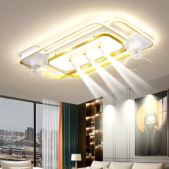 Luster Svetlá Obývacia izba dekorácie spálňa decor led Stropný ventilátor s Žiarovky diaľkové ovládanie jedálenský vnútorné osvetlenie