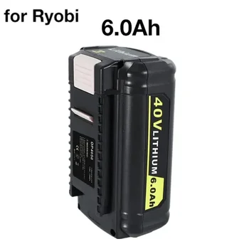 OP40601 40V 6.0 Ah Li-ion Batterie Nabíjateľná pour Ryobi OP4060 OP4050 OP4030 OP4026 RY40200 OP4040 RY40430 RY40770 RY40440