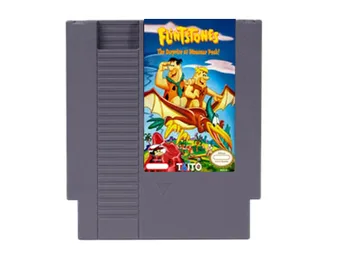Flintstoned Prekvapenie na Dinosaura Vrchol! alebo Záchranu Dino & Hoppy - 72 kolíky 8 bit Hra Kazety pre Video Herné Konzoly
