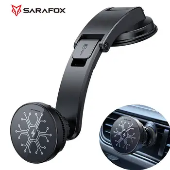 Sarafox B9X 2 V 1, V-Auto 15W Magnetické Bezdrôtovú Nabíjačku Mobilného Telefónu Chladiaci Ventilátor Chladiča Chladič Vzduchu Prieduch