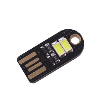 Vynikajúcu kvalitu 1 KS Žiarovka Led Keychain Mini LED Nočné Svetlo Prenosné USB Power USB Lampa Počítač LED Nočné Lampy, USB