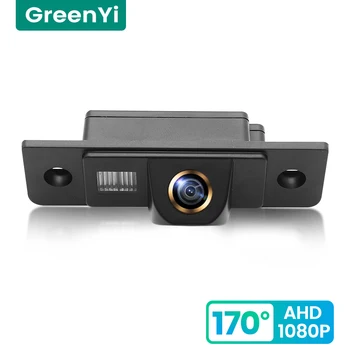 GreenYi 170° HD 1080P Auto parkovacia Kamera pre Hyundai Elantra Tucsen Nočné Videnie Reverzné Otáčanie 4 pin Vozidla Parkovanie AHD