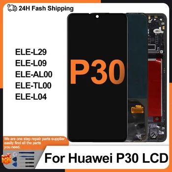 P30 LCD Displej Originálne OLED Pre Huawei P30 LCD Displej ELE-L29 ELE-L09 ELE-L04 Dotykový LCD Displej Digitalizátorom. Montáž Náhradné