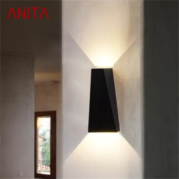ANITA LED Vonkajšie Nástenné svietidlo Nepremokavé Sconces Nový Štýl Tvorivé Dekoratívne Pre Verandu, Chodbu, Chodby, Spálne, Obývacia Izba