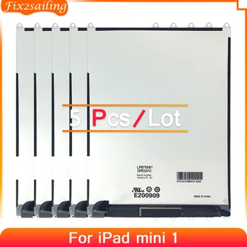 5 KS Displej Pre Apple iPad mini 1 A1455 A1454 A1432 LCD Displej Digitalizátorom. Senzory Montáž Panel Náhrada Za ipad mini 1