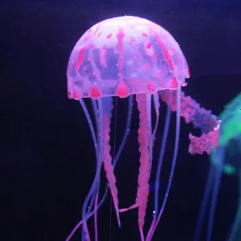 Medúzy Vodná Nádrž Akvárium Dekorácia Umelé Žiariaci Efekt Medúzy Tvorivé Ornament Akvárium Dekor Farebný Dekor