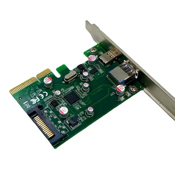 PCIE Na TypeC3.1 + USB3.1 Rozširujúca Karta Ploche PCI-E Karty Adaptéra Výrobcov Priamo Dodanie ASM1142