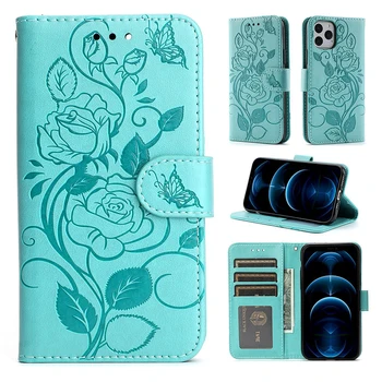 Kvetinový vzor, Peňaženky, Kožené puzdro Pre ASUS ZenFone Max M2 ZB633KL X01A Peňaženky kryt telefónu