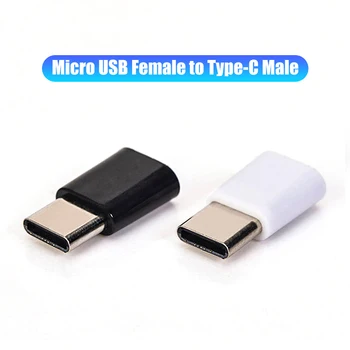 1pc Micro USB Samicu na Typ-c, USB-C Muž Adaptér Converter Konektor Nabíjania Nový Príchod