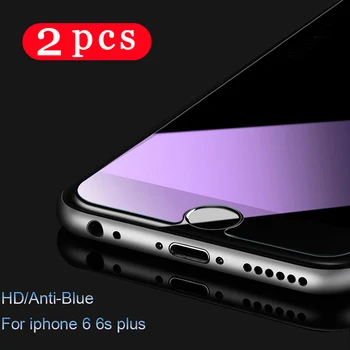 Anti Modré Svetlo pre iphone 5 6 6 7 8 plus tvrdeného skla ochranná fólia pre iphone 11 pro X XR XS MAX telefón screen protector