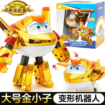 Super Krídla Golden Boy Veľké Deformácie Detí, Chlapec Robot King Kong Nastaviť Hračka