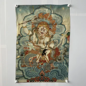 Čína, Tibet Budhistické Hodváb Výšivky Tangqin Thangka Maľovanie Domáce Dekorácie