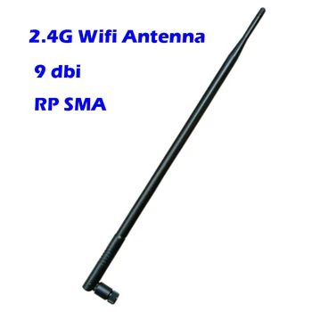 CERXUS 9dBi Omni WiFi Anténa s RP-SMA Konektorom pre Bezdrôtové Siete Router/USB Adaptér/PCI, PCIe Karty/ IP Kamera / Bod