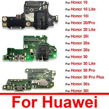 Originálne USB Nabíjačka Jack Rada Pre Huawei Honor 10 20 30 Pro Plus Lite 20i 20S 20e 30i 30S Nabíjania cez USB Port Usb Port Rada