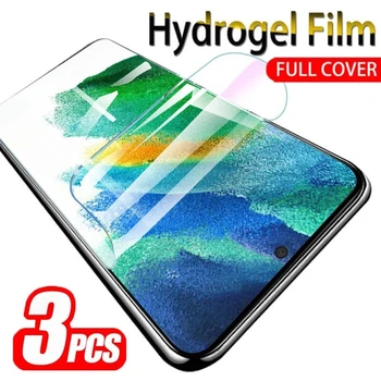 3KS Hydrogel Fólia Pre HTC Desire 21 Pro 5G Wildfire E Lite E3 20 20+ Plus U20 E1 E2 R70 Screen Protector Kryt Film