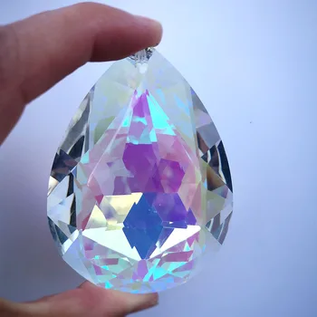 crystal suncatcher rainbow maker bauhinia tvar skla luster časti kryštály prism slnko chytá visí ozdoby domova