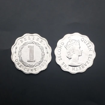 Belize 1 cent mince Náhodné rok 100% Reálne Pôvodná Zbierka Mince Unc Skutočné Mince