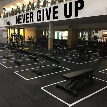 Nikdy Sa Nevzdávaj, Motivačný Stenu Odtlačkový Fitness Gym Štúdio Posilňovacia Triede Kancelárii Izba Dekor Obtlačky Odstrániteľné Tapety Z559
