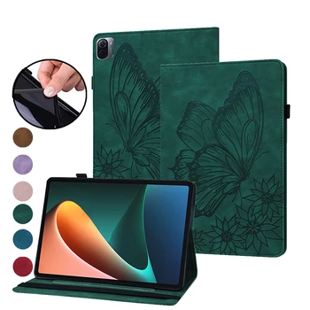 Motýľ Plastický Funda pre Xiao 6 Pad Pro Prípade 2023 11 palcový Tablet Smart Cover s Mäkké TPU Späť Shell Pre MiPad Mi Pad 5