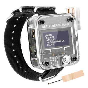 1 KS DSTIKE Deauther Sledovať V3 ESP8266 Programovateľné Vývoj Doska ABS Nositeľné Smartwatch OLED& Nástroj Testu