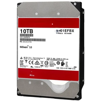 Pre WD100EFAX zvislé červené disk 3,5 palcový 10 TON na ploche počítača pevný disk, NAS storage server