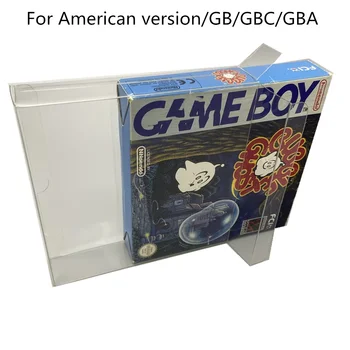 Zber Display Box Pre Americká verzia/GV/VOP/GBA Hra Skladovanie Priehľadné Boxy TEP Shell Jasné, Zbierať Prípade