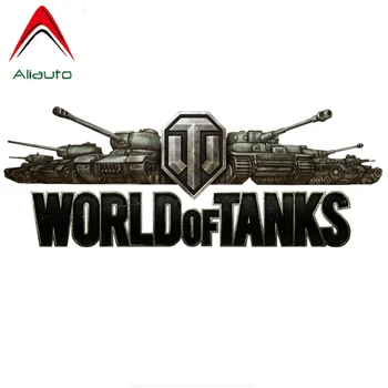 Aliauto Osobnosti Auto Nálepky World of Tanks Príslušenstvo Nepremokavé Vinyl Kotúča, pre Bmw E46 Hyundai I40 Vw Beetle,23 cm*9 cm