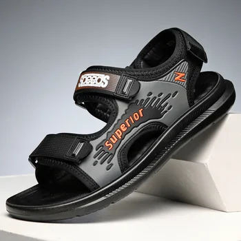 2023 Nové pánske Priedušné Letné Sandále Trend Príležitostné Športové Mládež Vonkajšie Pláže Topánky Open-toe Pohodlné Non-slip Sandále