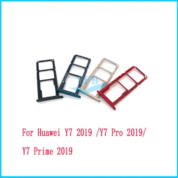 Pre Huawei Y7 Pro Prime 2018 2019 Sim Kartu Micro SD Držiteľ Otvoru Adaptéra Náhradný Diel