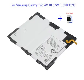 1x 7300mAh Nahradenie Tablet Batéria EB-BT595ABE Pre Samsung Galaxy Tab A2 10.5 SM-T590 T595 Batérie + Nástrojov pre Opravy kit