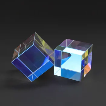L40 Kbxlife Miešanie Farieb Kocku Šesť-farba Prism Svetlo Cube Mieste Dodania Optické Vedy Creative Decoration Optický Hranol z40
