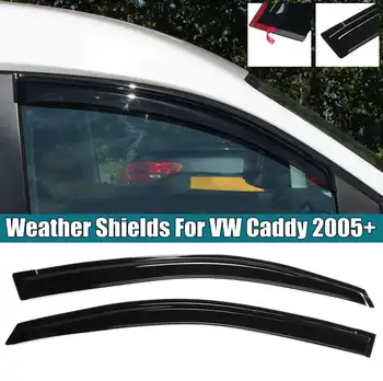 Bočné Okno Deflektor Slnko, Dážď Stráže Okno Clonu Počasie Štít Pre Volkswagen Caddy 2005 2006 2007 2008 2009 2010-2021