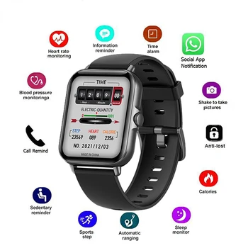 L21 Technológia Smart Náramok HD Displej GTS3 Smart Hodinky Bluetooth Vytáčanie Inteligentné Náramkové hodinky Muži Ženy Šport Fitness Tracker pre IOS