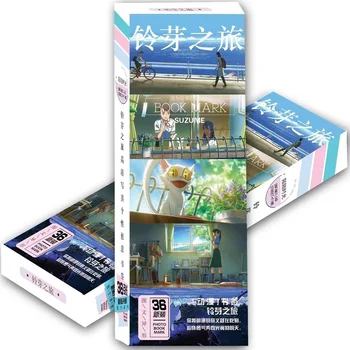 36 Ks/Set Anime Suzume č Tojimari Papier Záložku Iwato Suzume, Munakata Souta Karikatúra Postavy Knihy Značky Darček Písacie potreby