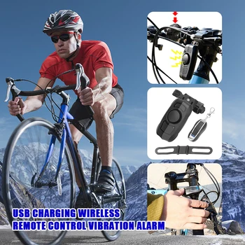Bicykel Alarm s Diaľkovým Požičovňa proti Vlámaniu, Požičovňa Bezpečnostný Zámok Siréna Na Bicykli, Požičovňa Antitheft zabezpečovacích Systémov MC889