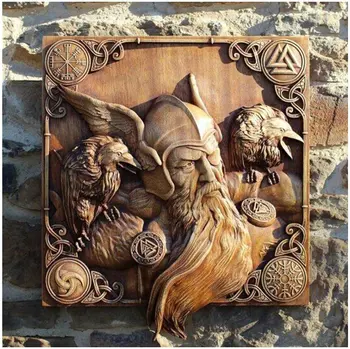 Staroveký grécky boh Odin Loki vzor Viking mýtus ikonu prívesok Freya bohyne Akrylové ozdoby stene visí domáce dekorácie darček