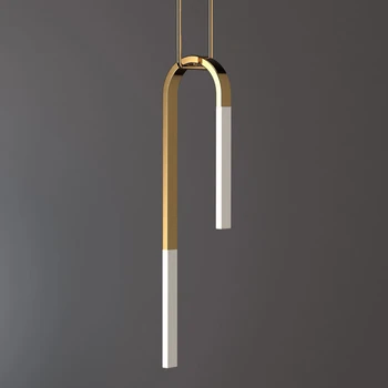 Moderný Jednoduchý Vysoko kvalitnej Medi Line Luster Vhodné pre Dekoratívne Osvetlenie V Reštauráciách Spálne Balkónom Štúdia Izieb