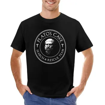 Platónovho Jaskyňa Rescue Team - Filozofia Darček T-Shirt letné top rýchle sušenie t-shirt mužov grafické t košele
