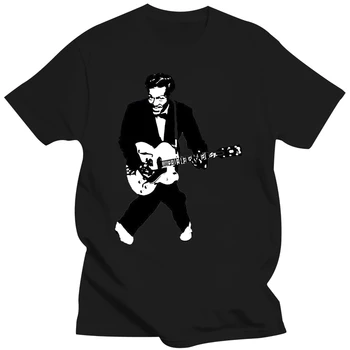 Chuck Berry Hudba Gitaru Mužov tričko Narodeninám Módne Darček 3XL Dizajn Cool Bežné pride t shirt mužov Nové Unisex Móda