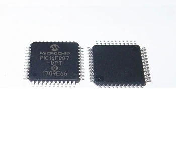 (Elektronické Komponenty)Integrované Obvody MCU radič Čip Microcontrol TQFP44 PIC16F887 PIC16F887-I/PT