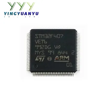 Originál Nový 1~20PCS/VEĽA STM32F407VET6 32F407 VET6 LQFP100 STM32F 32-bitový Mikroprocesor IC Čip