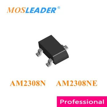 Mosleader AM2308N AM2308NE SOT23 3000PCS AM2308N-T1-PF AM2308NE-T1-PF AM2308 20V 30V N-Kanál Vyrobené v Číne Vysokej kvality