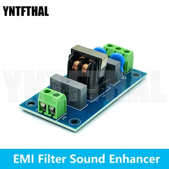 EMI Filter Zvuk Booster Filter Zásuvky 220V 2A EMI Filter Module Moc Rada
