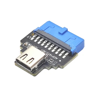 USB3.2 Gen1 Vnútorné (19-Pin) Hlavičky pre PC Ploche Dosky Konektor Vtáčatá Adaptér Stabilný Výkon Adaptér Dropship