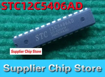 Nové dovezené STC12C5406AD-35I-SKIP28 rovno plug DIP-28 pôvodné autentické