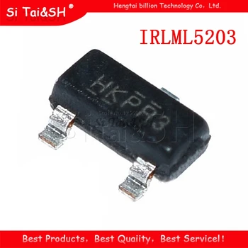 10pcs IRLML5203TRPBF SOT IRLML5203 SMD Výkon MOSFET nové a originálne