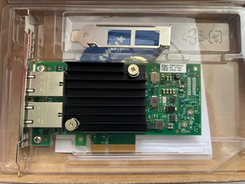 Pre DELL X550-T2 dual port 10 Gigabit elektrické rozhranie sieťová karta FKHKC 10Gb PCI-E X4