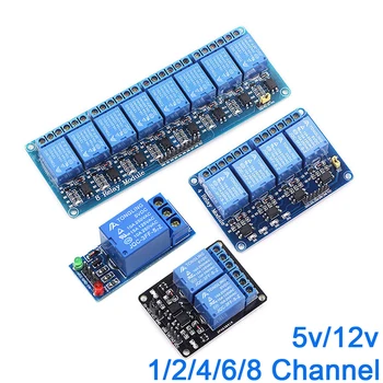 5v 12v 1 2 4 6 8 spôsob relé modul pre arduino 1 2 4 6 8 kanálový reléový modul s optocoupler Relé Výstup Na sklade