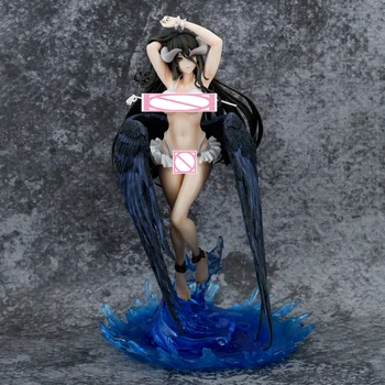 Suverén Albedo Subin Plavky Anime Charakter Albedo PVC Akcie Obrázok Hračky Overlord Sochu Zberu Model Bábiky Dospelých Darček